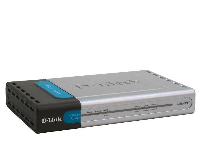 D-Link DSL-524T wired router