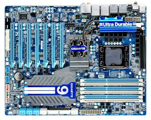 GIGABYTE GA-X58A-UD9 motherboard Socket B (LGA 1366) XL-ATX