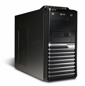 Acer Veriton Bundle M490G - i3 540 Intel® Core™ i3 i3-540 2 GB DDR3-SDRAM 320 GB Windows 7 Professional Tower PC Black