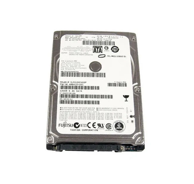 488410-001 - HP 120GB 5400RPM SATA 1.5Gb/s 2.5-in HDD with Tray