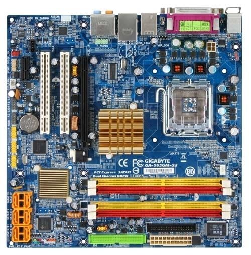 GIGABYTE GA-965GM-S2 motherboard LGA 775 (Socket T) ATX