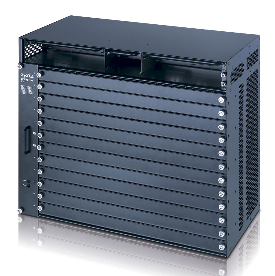 Zyxel IES-5112M network equipment chassis 8U Blue
