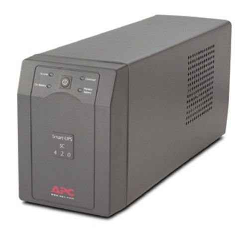 APC Smart UPS SC 420VA 120V uninterruptible power supply (UPS) 0.42 kVA 260 W