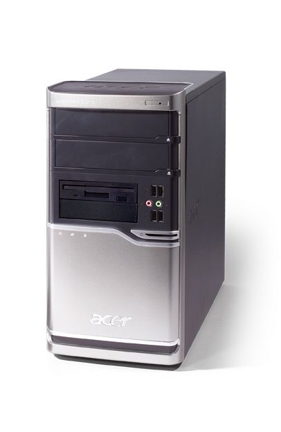 Acer Veriton 6800 Intel® Pentium® D 805 0.5 GB DDR2-SDRAM 80 GB Windows XP Professional Tower PC