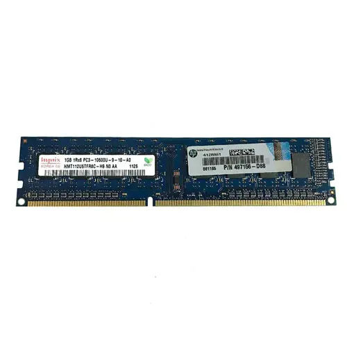 497156-D88 - HP 1GB DDR3 1333MHz CL9 Non-ECC UDIMM Memory Module