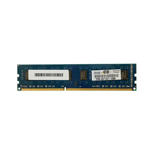 497157-D88 - HP 2GB DDR3 1333MHz CL9 Non-ECC UDIMM Memory Module