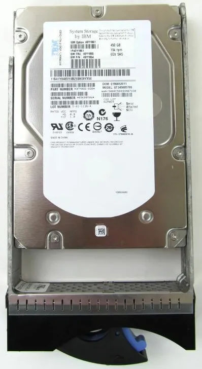 49Y1865 - IBM 450GB 15000RPM SAS 3.5-Inch Hard Drive