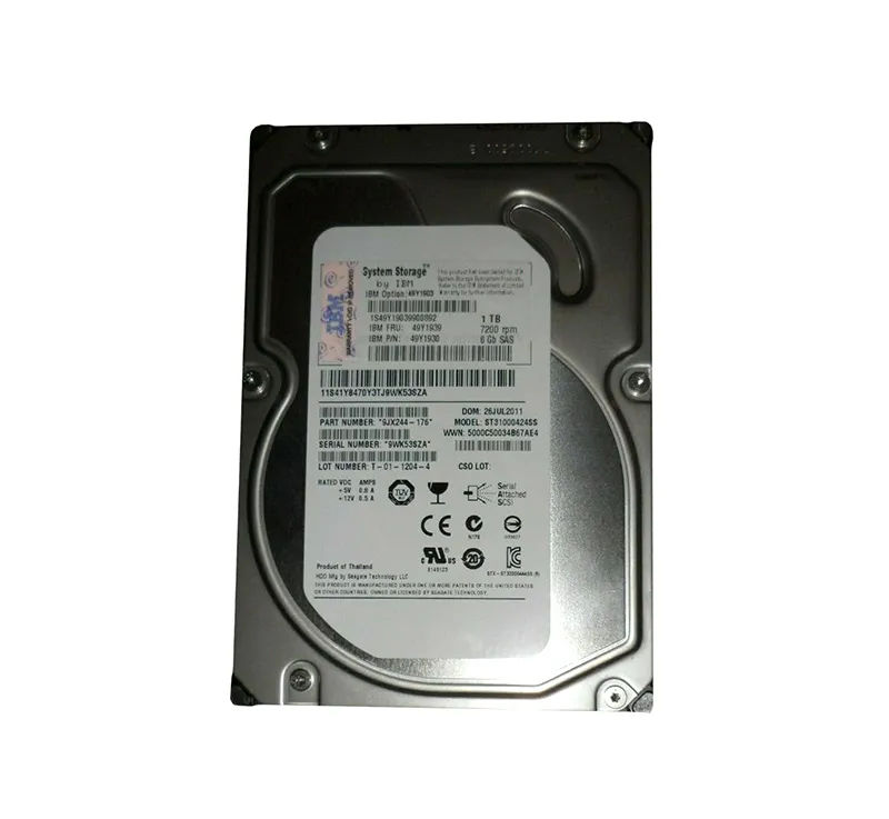 49Y1930 - IBM 1TB 7200RPM SAS 6Gb/s 3.5-in Hard Drive