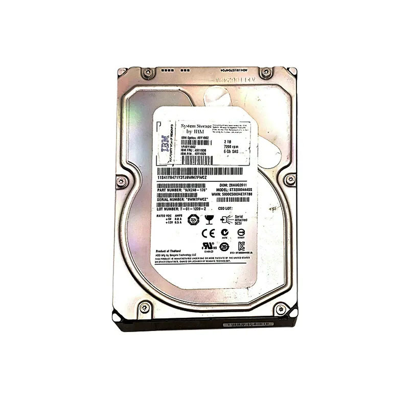 49Y1938 - IBM 2TB 7200RPM SAS 6Gb/s 3.5-in Hard Drive