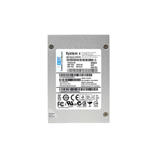IBM 49Y6143 800GB SAS6 2.5in MLC Enterprise SSD