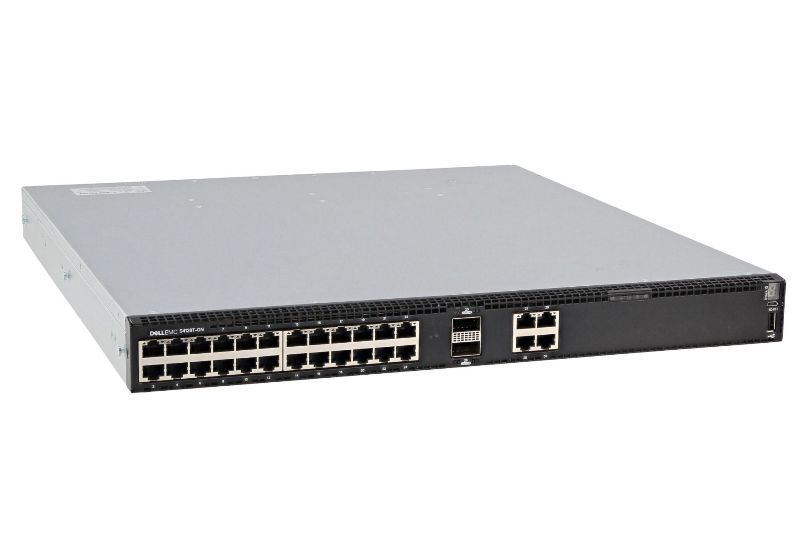 4KTG1 - Dell S4128T-ON 28-Ports RJ-45 2x QSFP28 Switch
