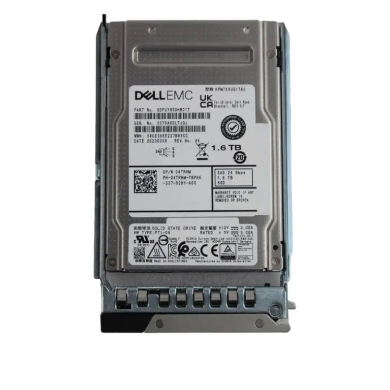 4TRHM - Dell 1.6TB SAS Triple-Level Cell SFF 2.5" Solid State Drive