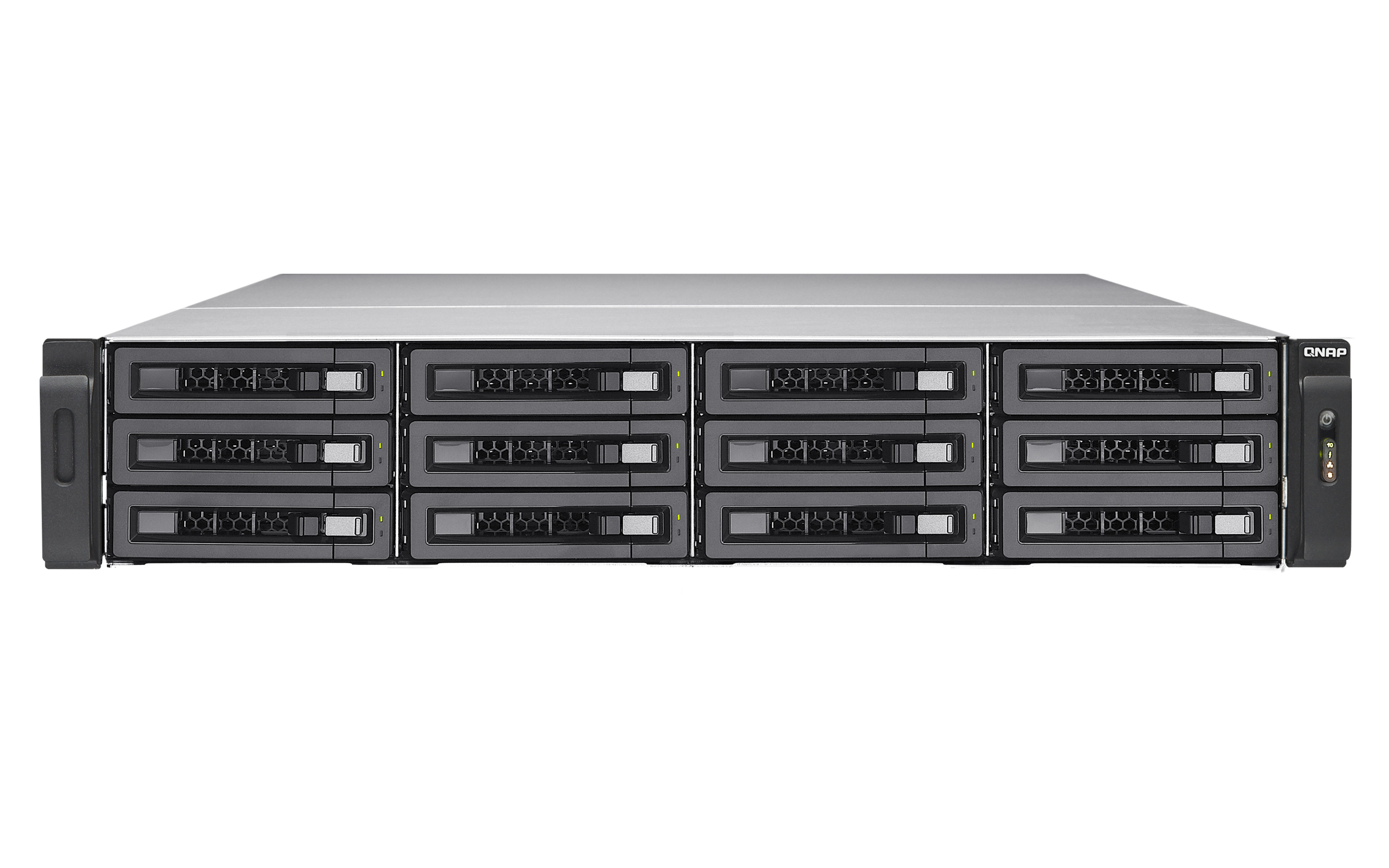 QNAP TES-1885U NAS Rack (2U) Intel® Xeon® D D-1531 32 GB DDR4 0 TB QNAP Enterprise System Black
