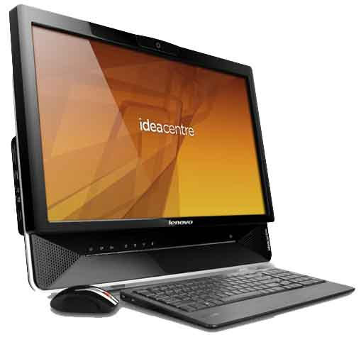 Lenovo IdeaCentre B300 Intel® Core™2 Duo 1920 x 1080 pixels Touchscreen 4 GB DDR3-SDRAM 640 GB AMD Radeon HD 5450 Windows 7 Home Premium Black