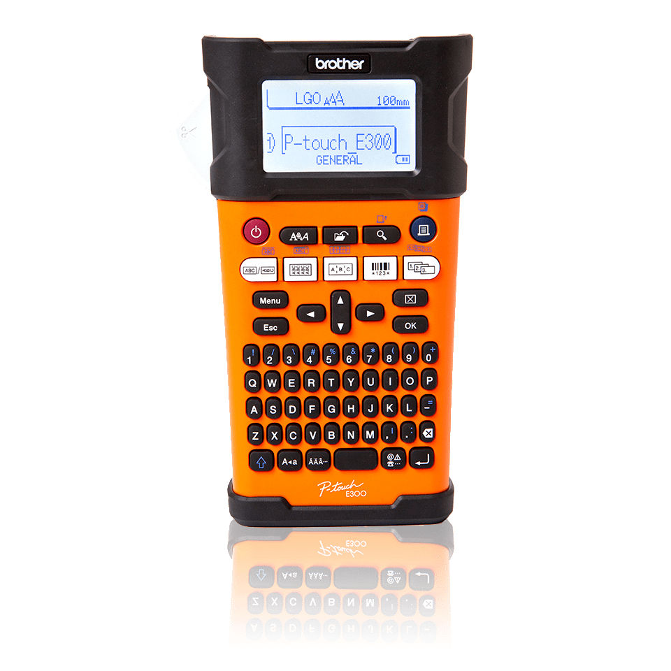 Brother PT-E300 label printer Thermal transfer Colour 180 x 180 DPI 20 mm/sec HSE/TZe QWERTY