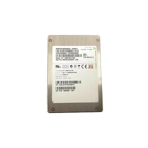 HP 500586-001 128GB 2.5-inch SATA 3Gbps MLC SSD Drive