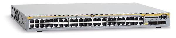 Allied Telesis 10/100/1000T x 48 ports Managed Ethernet Layer 3 Switch w/ 4 combo SFP bays L3