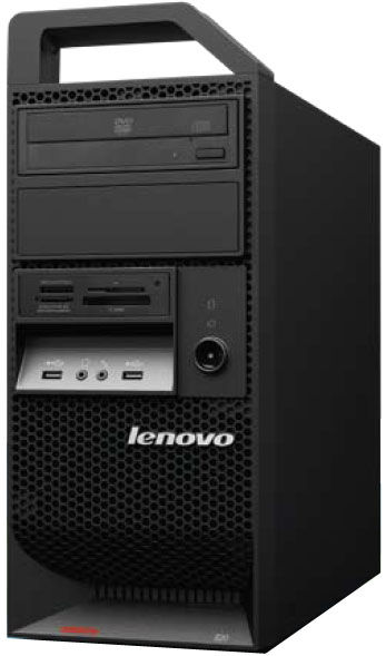 Lenovo ThinkStation E20, FR Intel® Core™ i5 i5-670 4 GB DDR3-SDRAM Windows 7 Professional Tower Workstation Black