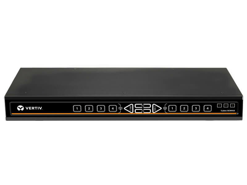 Vertiv SCM145DPH-400 KVM switch Black