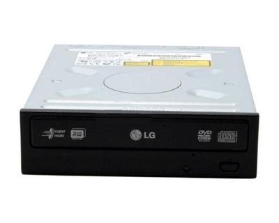 LG Super Multi DVD Rewriter, 16x, Black Bare Bulk optical disc drive Internal DVD-RW