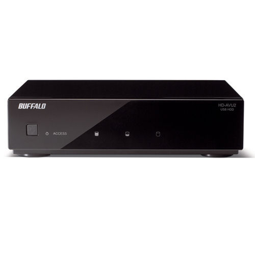 Buffalo DriveStation AV, 2TB external hard drive 7200 RPM Black