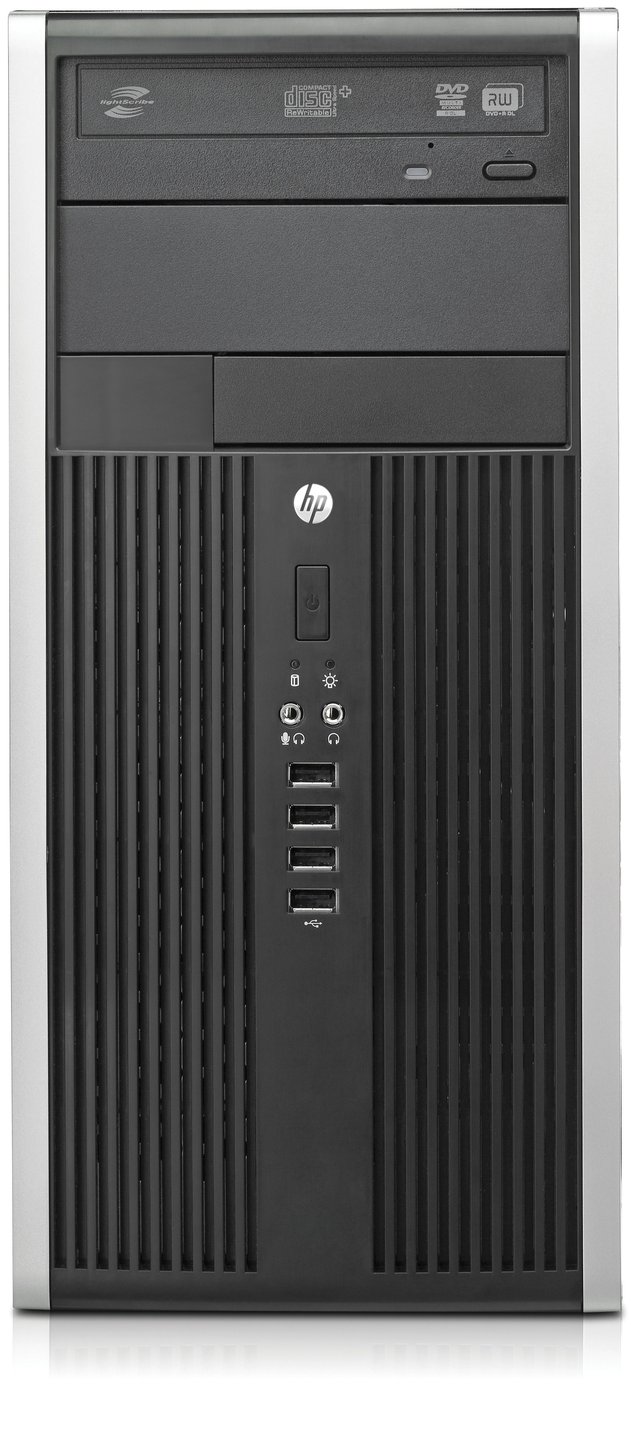 HP 6200 Pro MT Intel Pentium G G630 2 GB DDR3-SDRAM 250 GB HDD Windows 7 Professional Micro Tower PC Black