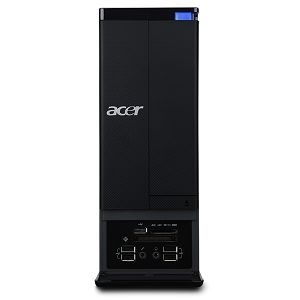 Acer Aspire X3400 Intel® Celeron® M 215 3 GB DDR3-SDRAM 500 GB AMD Radeon HD 5450 Windows 7 Home Premium Desktop PC Black