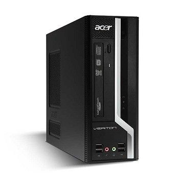 Acer Veriton X680G Intel® Core™ i7 i7-870 4 GB DDR3-SDRAM 500 GB AMD Radeon HD 5450 Windows 7 Professional SFF PC Black