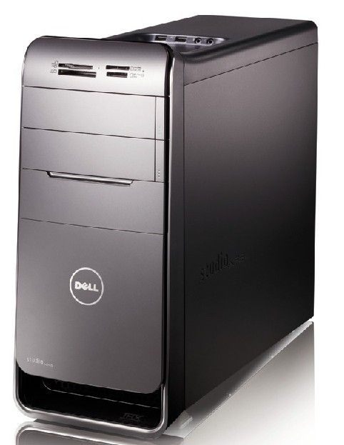 DELL Studio XPS 7100 Intel® Pentium® D 820 4 GB DDR3-SDRAM 750 GB AMD Radeon HD 5670 Windows 7 Home Premium Micro Tower PC Black