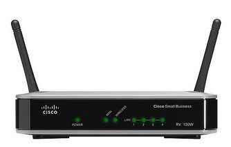 Linksys RV120W wireless router Fast Ethernet Black