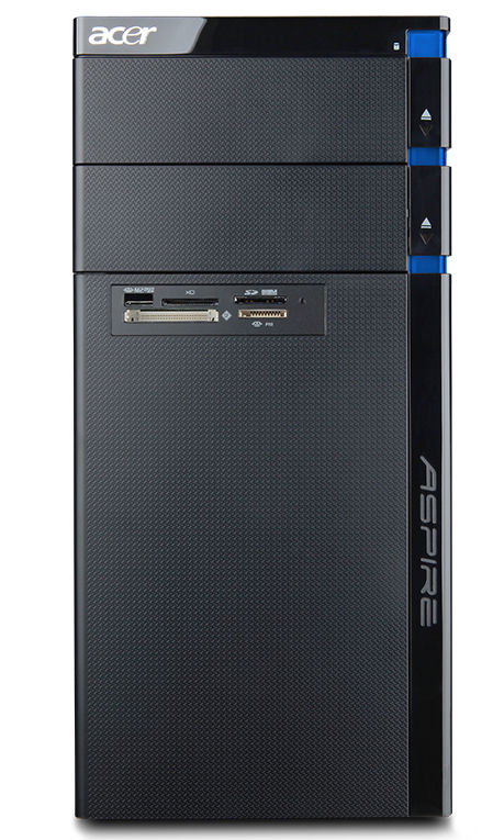 Acer Aspire M3400 AMD Athlon II X4 635 4 GB DDR3-SDRAM 500 GB AMD Radeon HD 4250 Windows 7 Home Premium Tower PC Black