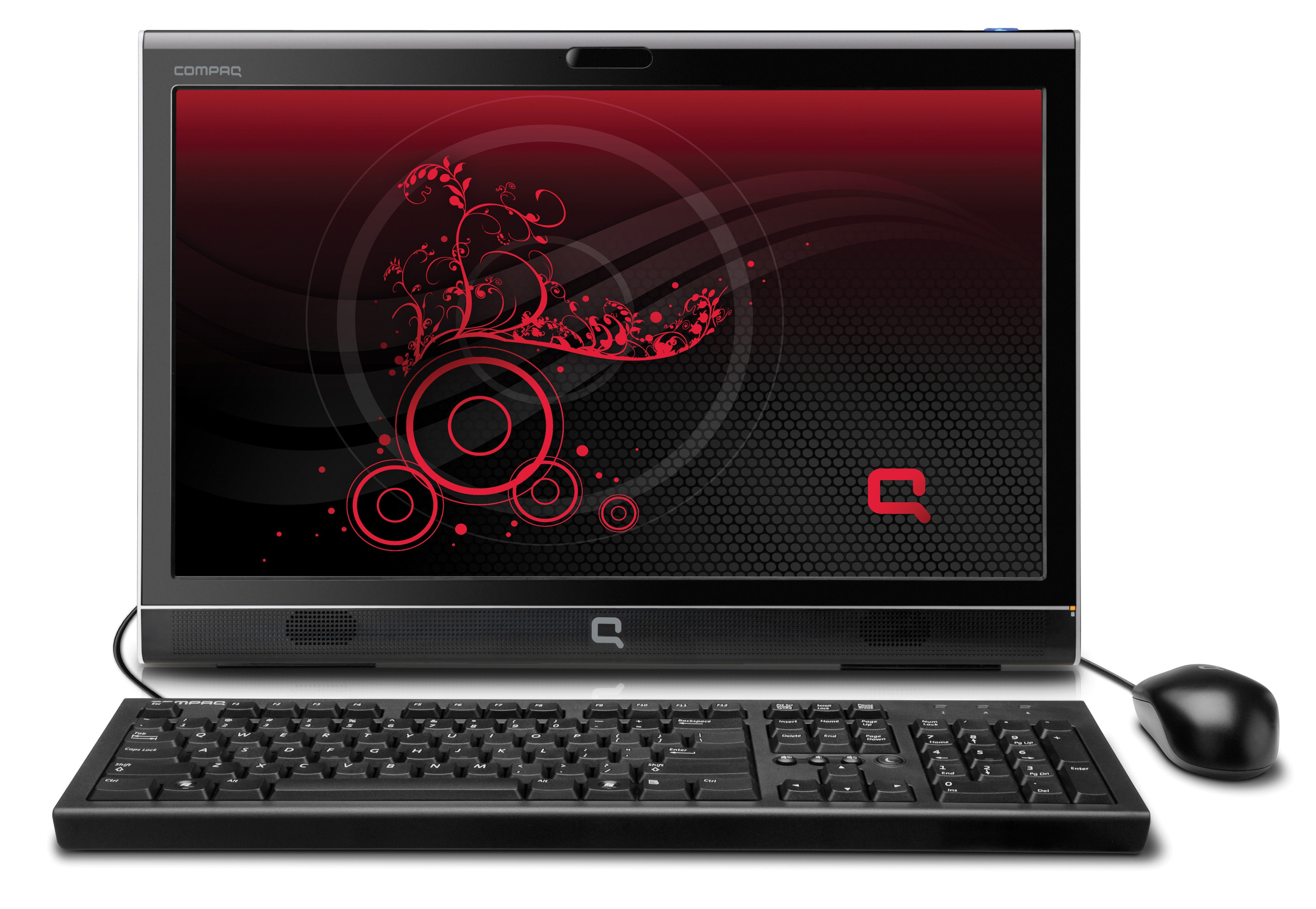 HP Compaq Presario All-in-One SG2-210UK Intel Atom® 50.8 cm (20") 1600 x 900 pixels 1 GB DDR2-SDRAM 160 GB HDD Intel® GMA 3150 Windows 7 Home Premium Black