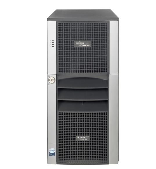 Fujitsu PRIMERGY TX200 S4 server 146 GB Tower Intel® Xeon® 5000 Sequence E5405 2 GHz 2 GB DDR2-SDRAM 512 W