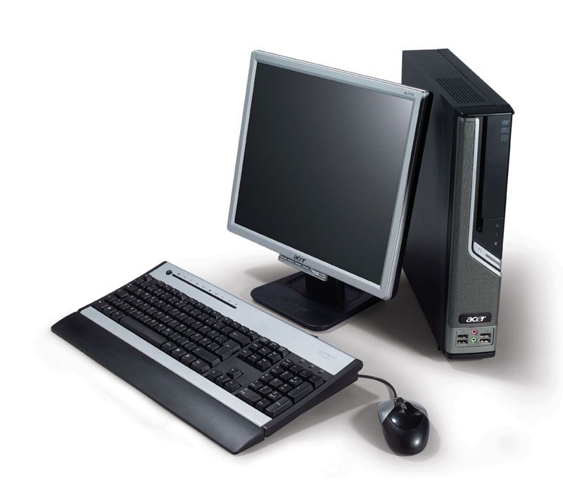 Acer Veriton 2800 - Intel Pentium 4 530, 512MB, 80GB, DVD-ROM, Win XP Pro Intel® Pentium® 4 0.5 GB DDR2-SDRAM Intel® GMA 950 Windows XP Professional SFF PC