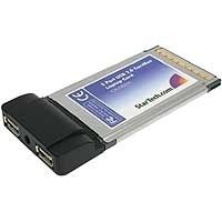 StarTech.com 2 Port USB 2.0 CardBus Adapter 480 Mbit/s