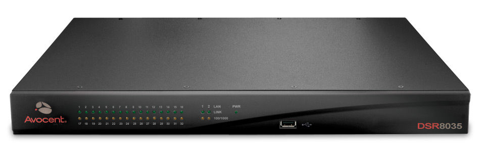 Vertiv DSR8035 KVM switch Black