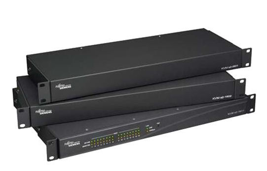Fujitsu S2-0411 KVM switch Rack mounting Black