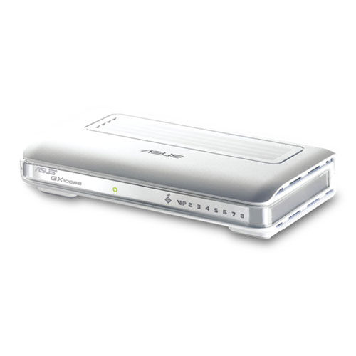 ASUS GX1008B network switch Unmanaged White