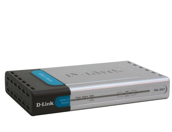 D-Link DSL-524T wired router