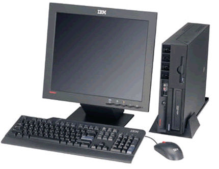 Lenovo ThinkCentre S51 Intel® Pentium® 4 0.5 GB DDR2-SDRAM 80 GB Intel® GMA 900 Windows XP Professional SFF PC Black
