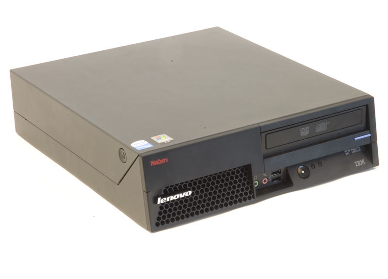 Lenovo ThinkCentre A55 Intel® Core™2 Duo E4300 1 GB DDR2-SDRAM 160 GB Intel® GMA 3000 SFF PC Black
