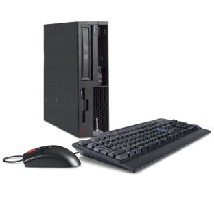 Lenovo ThinkCentre M55 8808 Intel® Pentium® D 925 1 GB DDR2-SDRAM 80 GB Intel® GMA 3000 Windows XP Professional SFF PC Black