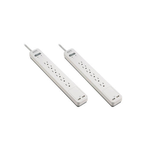 APC PE64U2WGDP power distribution unit (PDU) 6 AC outlet(s) White