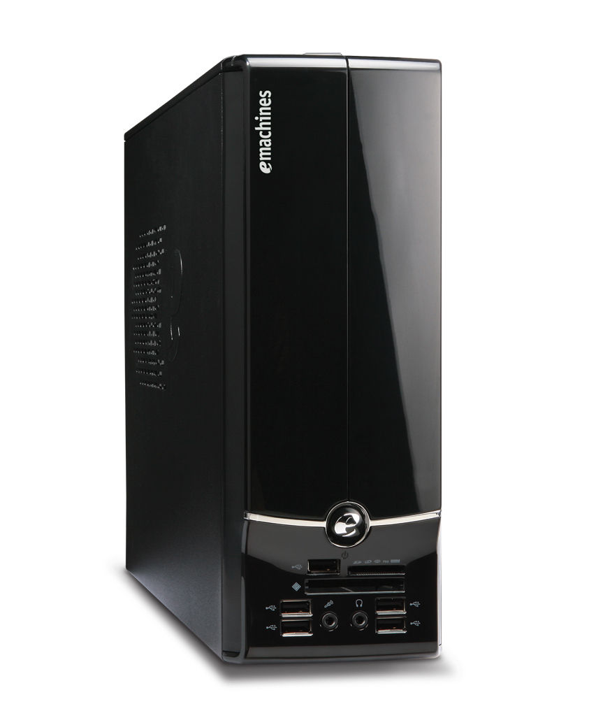 Acer eMachines EL1850 Intel® Celeron® 450 4 GB DDR3-SDRAM 500 GB Intel® GMA X4500 Windows 7 Home Premium SFF PC Black