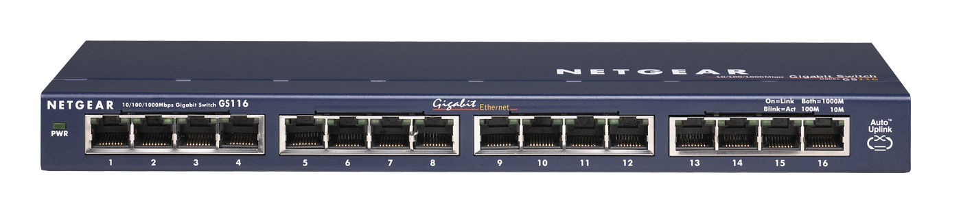 NETGEAR GS116 network switch