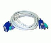 Vertiv Avocent PS/2 keyboard PS/2 mouse & VGA KVM cable Grey 1.80 m