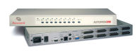 Vertiv AutoView 200 2x8 - 2 users, 8 systems, switch with receiver KVM switch
