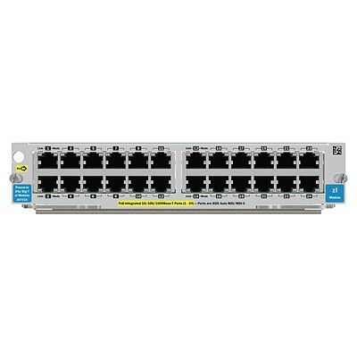 HP 24-port 10/100/1000 PoE zl Module