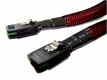 Fujitsu 4-Port SAS Cable Black