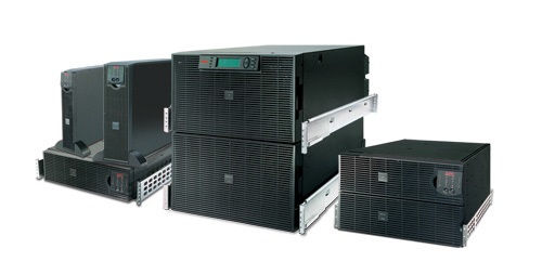 Fujitsu APC Online 8kVA R/T uninterruptible power supply (UPS) Double-conversion (Online) 6400 W 8 AC outlet(s)